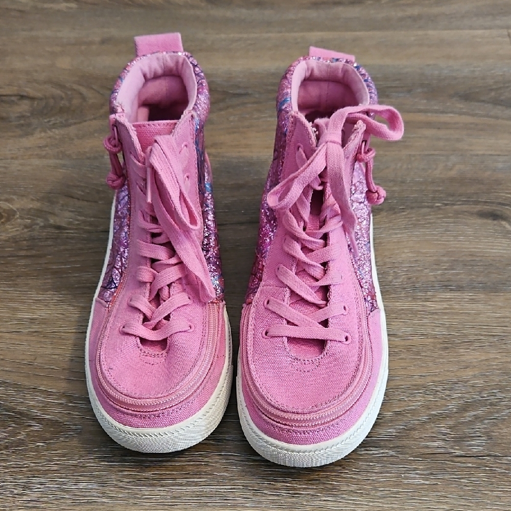 Billy Pink High-Top Kid's Sneakers